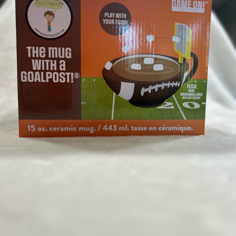 Football Goalpost Ceramic Mug